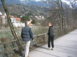 P� l�ngpromenad med Anna och Legolas, p�skdagen 2005