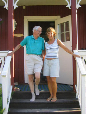 Morbror Erik och Kerstin i Fllinge