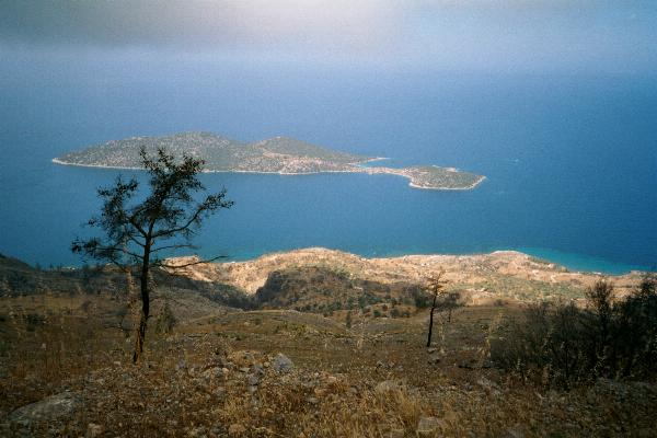 Vy mot n Samiqpula sder om Samos